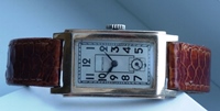 Wittnauer tank case watch 1940's vintage
